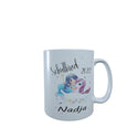 Einschulung Geschenk Schulkind Tasse mit Namen Geschenkideen Schulanfang personalisierte Tassen mit Meermaid & einhorn Einschulungsgeschenk