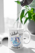 Einschulung Geschenk Schulkind Tasse mit Namen Geschenkideen Schulanfang personalisierte Tassen mit meerjungfrau Einschulungsgeschenk