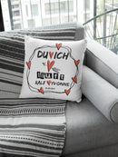 Kissen Du Und Ich Läuft Mit Namen Datum Hochzeitstag Valentinstags Geschenk Freund Freundin Geburtstag Fadensalat-shop