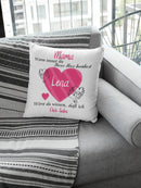 Kissen Mama geschenk mit Namen | Geburtstagsgeschenk Mama | Muttertags Geschenke Personalisiert Fadensalat-shop