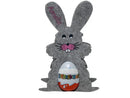 Osterhase mit namen aus Filz Ü-Ei halter eierhalter oster geschenk personalisiert osterei hell Fadensalat-shop