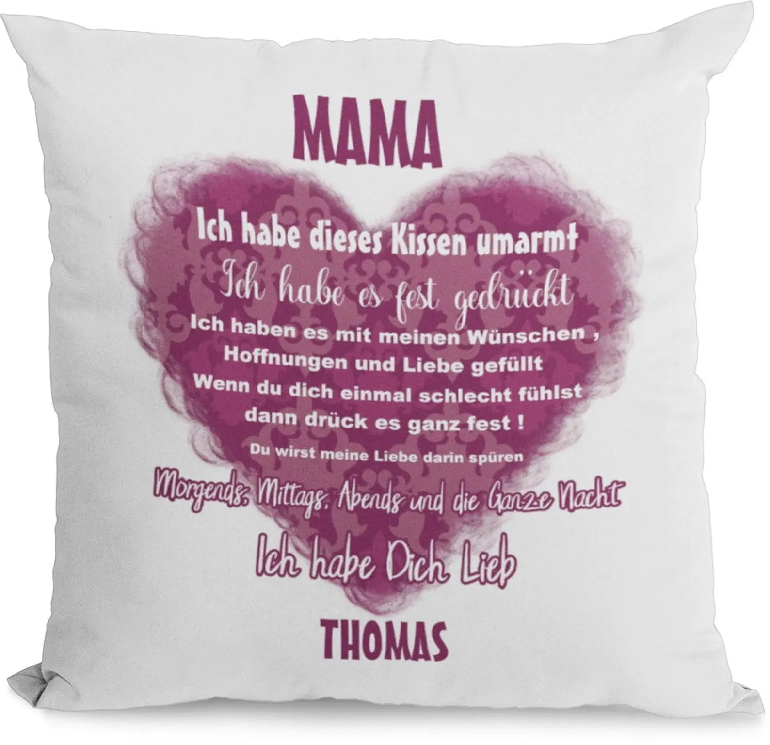 Personalisierte Geschenkideen für Mama | Individuelle Kissen mit Namen | Perfektes Muttertagsgeschenk
