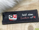 Filzhülle mit liebevollem Spruch – perfekte kleine Aufmerksamkeit zum Dank