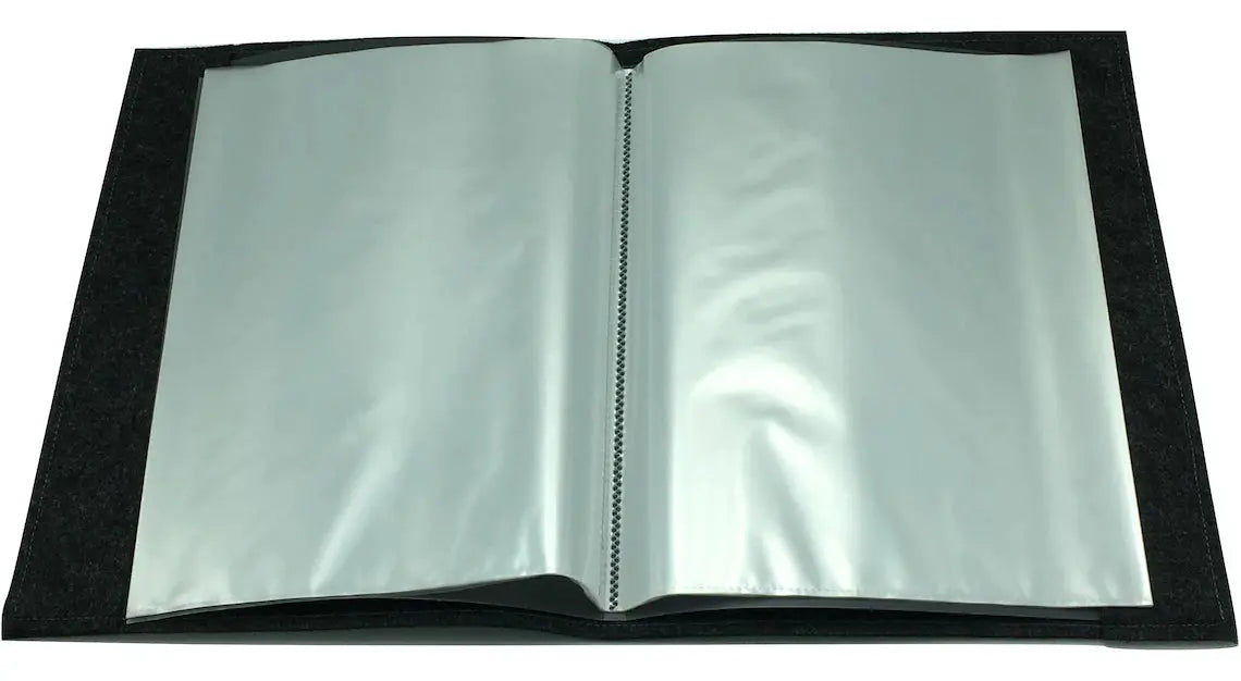 Zeugnismappe mit Namen - Mädchen und Jungen - Personalisiert Filz A4 Lustiger Hase - Dokumenten Urkunden Mappe Kinder - Hefter Zeugnisse - Sichtbuch Fadensalat-shop