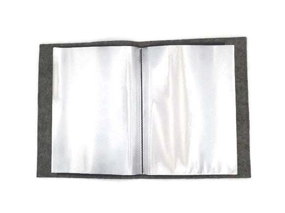 Zeugnismappe mit Namen aus Filz (A4) Zeugnis Hefter Dokumenten mappe Zeugnis Mappe personalisiert Regenbogen Mädchen Lila Fadensalat-shop