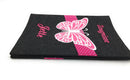 Zeugnismappe mit Namen(A4)incl.zeugniss Hefter Butterfly Dokumentenmappe pink Fadensalat-shop