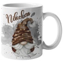Wichtel Tasse personalisiert Gnome mit Namen Glühwein Tasse Wintertasse Geschenk weihnachten braun Gnom mann
