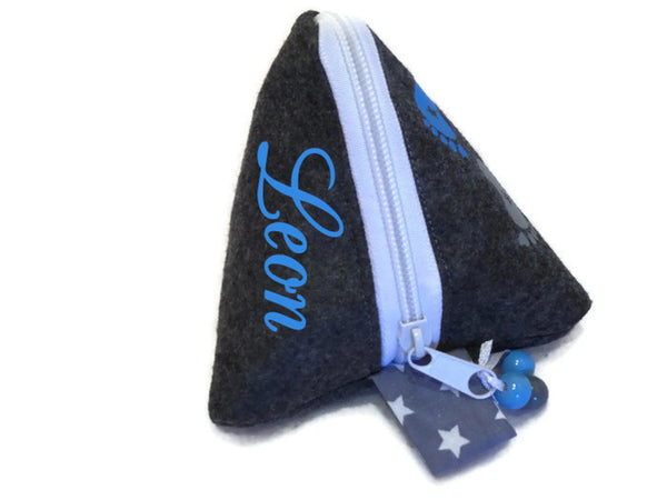 Wickeltasche & U Heft Hülle mit Namen schnullertasche