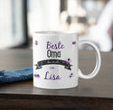 Tasse Beste Oma der welt geschenk mit namen Personalisiert kaffebecher Geschenk