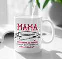 Mama Tasse mit Spruch Frauen geschenk mit namen Personalisiert Wir haben versucht das beste geschenk mehrzahl/einzahl der kindernamen