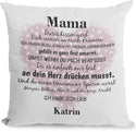 Geschenk für beste Mama- Kissen mit Namen- Muttertagsgeschenke- Mama Geschenke personalisiert