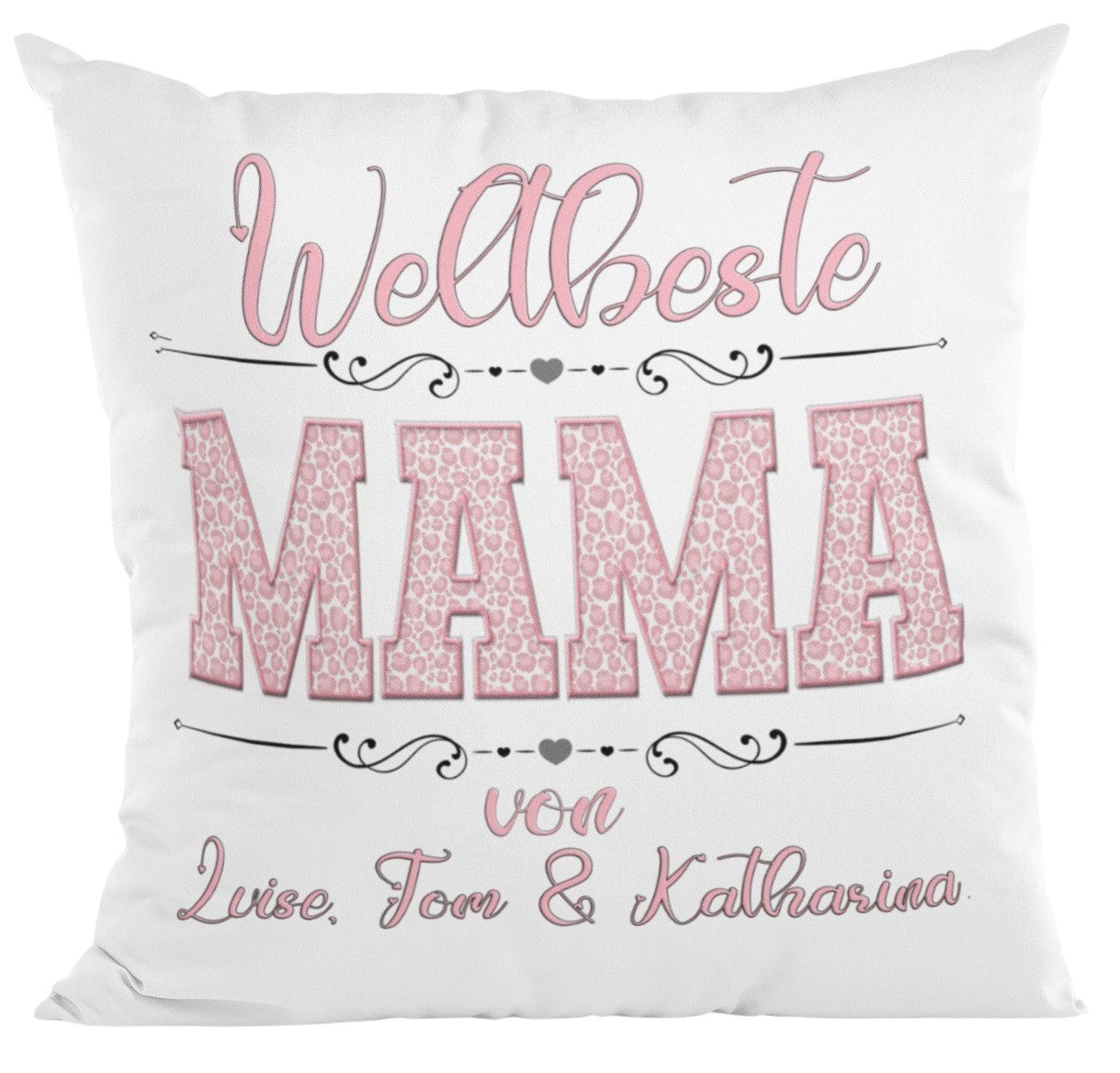 Geschenk für beste Mama- Kissen mit Namen- Muttertagsgeschenke- Mama Geschenke personalisiert